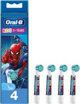 Oral-B Kids Spider-Man replacement brush, 4 pcs (4210201388470)