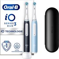 Oral-B iO Series 3s Duo Electric Toothbrush, Double Pack, Blue/Black (8006540731659)
