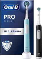 Oral-B Pro Series 1 Duo Pack Electric Toothbrush, Black/Blue (8001090915016)