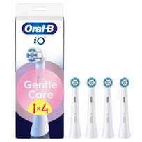 Oral-B iO Gentle Care replacement brush heads, 4 pack (409223)