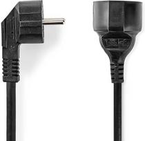 Fuj:tech 1-piece extension cable, 15 m, black