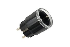 Shelly Plug S Gen3 remote control socket for Wi-Fi network, 2500 W, 12 A, black (-Plug-S-Gen3-B)