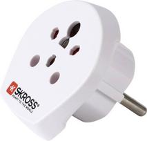 Skross Travel adapter, India/Israel/Denmark → Europe (1.500217-E)