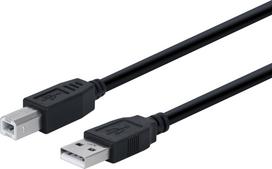 Fuj:tech USB-A to USB-B cable, 3m (908683)