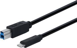 Fuj:tech USB-C 3.0 to USB-B cable, 5m (908875)