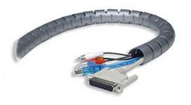 Spiral Cable tie, 10 m long, 15 mm diameter, black (59947S)