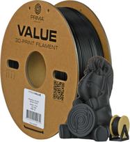 PrimaCreator PrimaValue ABS filament for 3D printer, 1.75 mm, black (30230-12781)