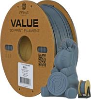 PrimaCreator PrimaValue PLA+ filament for 3D printer, 1.75 mm, dark gray (30231-12798)