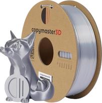 Copymaster3D PLA Silk filament for 3D printer, 1.75 mm, silver (CM-PLAS-002-1-175)
