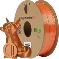 Copymaster3D Duo-Silk filament for 3D printers, 1.75 mm, green/orange (CM-DUSI-010-1-175)