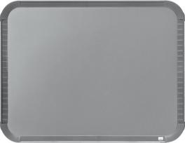 NOBO Slimline whiteboard, 28 x 22 cm, steel (QB05142CD)