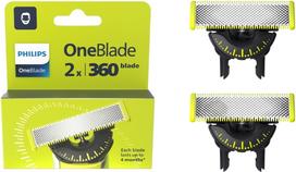 PHILIPS OneBlade QP420/50 360 replacement blades, 2-pack (884742050070)