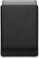 Woolnut Leather sleeve protective pocket for 13-inch MacBook Pro  AND  Air, black (WNUT-MBP13-S-102-BK)