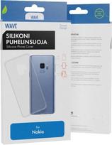 Wave silicone cover, Nokia X10 / X20, transparent (-SC-NK-X20-TP)