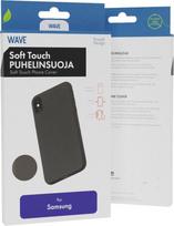 Wave Soft Touch Silicone Cover, Samsung Galaxy A15, Black (-STSC-SS-A155G-BK)