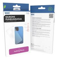 Wave silicone cover, Nothing Phone (3a), clear (-SC-NP-3A-TP)