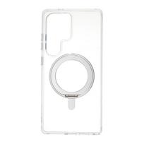 FoneKit Premium Kickstand MagSafe protective case with stand, Samsung Galaxy S25 Ultra, transparent (6438148063818)
