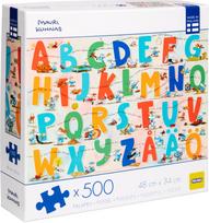 Peliko Mauri Kunnas Alphabet Jigsaw Puzzle, 500 Pieces (40854798)