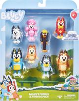 BLUEY Figures Multipack – figure set, 8 figures (90128)
