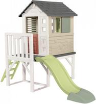 Smoby SAS Smoby Life House is a Stilts pedestal playhouse and slide (7600810802)