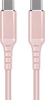 Fuj:tech USB-C to USB-C cable, 2m, pink (906136)
