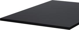Elfen Ergodesk table top, 160 x 75 cm, matte black, anti-fingerprint surface (HL-LB-1600x750)