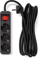 Fuj:tech 3-meter braided extension cable, black