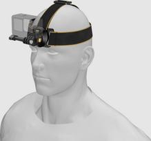 Beiwe AC36 magnetic head mount for action camera