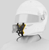 Beiwe AC34 magnetic helmet mount for action camera