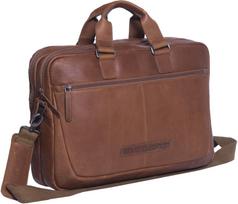The Chesterfield Brand Seth bag for a 15.6-inch laptop, cognac (C40.101031)