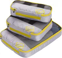 GoTravel Triple Packing Cubes, 3-piece set, yellow (286.101)