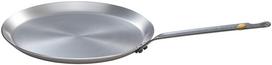 De Buyer Mineral B Element Crepe Pan, Carbon Steel, 24 cm (10-561524)