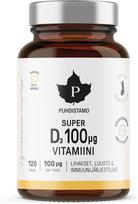 Puhdistamo Super Vitamin D 100mcg, 120 caps (000040)