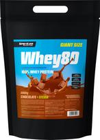 SportLife Whey80 Chocolate + Stevia whey protein, 3 kg (6430018362007)