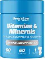 SportLife Vitamins  AND  Minerals 60 capsules, 74 g (6430018363912)