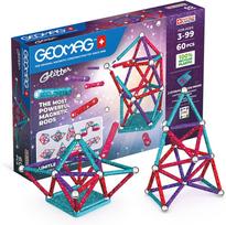 Geomag Glitter Recycled Magnet Building Set, 60 Pieces (51024020)