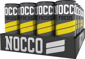 NOCCO Focus Grand Sour Energy Drink 330 ml, 24-pack
