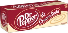 Dr Pepper  AND  Cream Soda USA Soft Drink 335 ml, 12-pack