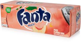 Fanta Peach USA Soft Drink 355 ml, 12-PACK