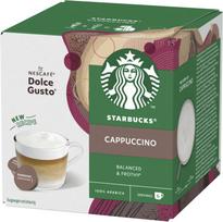 Starbucks Dolce Gusto Cappuccino Coffee Capsule 12pcs, 3-PACK