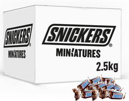 Snickers Miniature chocolate sticks, 2.5 kg (5000159378550)