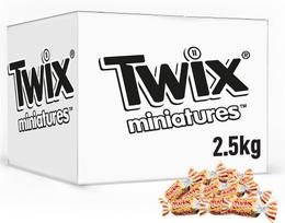 Twix Miniature chocolate sticks, 2.5 kg (5000159310093)