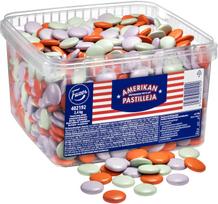 Fazer American lozenge - unpackaged candy, 2.4 kg (6416453421929)