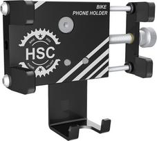 FoneKit Aluminum bicycle phone holder, black (904141)