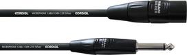 Cordial Silver Line 6.3 mm male to XLR male audio cable, 7.5 m (CIM7.5MP)
