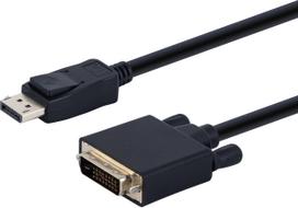 Fuj:tech DisplayPort to DVI adapter cable, 3m (921463)
