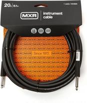MXR Standard instrument cable, 6 m, black (DCIS20)
