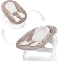 Hauck Alpha Bouncer 2-in-1 high chair and high chair seat, Stretch Beige (66198)