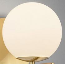 Trio Pure luminaire replacement glass, white (G2020-01)