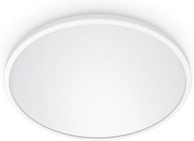 WiZ SuperSlim ceiling lamp, 55 cm, round, white, tunable white, Wi-Fi (929003226901)